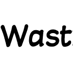 WastrelW00-Bold