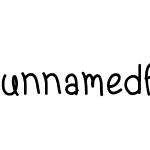 unnamedfont