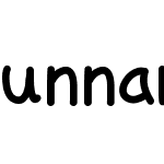 unnamedfont