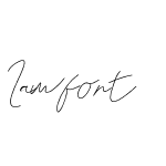 Iamfont