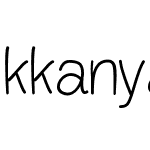 kkanyanuttsfont1