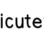 icutefont