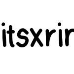 itsxrinfont