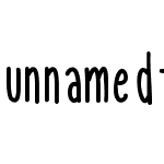 unnamedfont