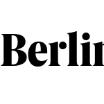BerlingskeSerifCn-XBd