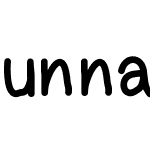 unnamedfont