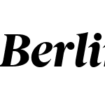 BerlingskeSerif-XBdItalic