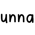 unnamedfont