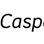 Casper Italic