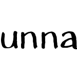 unnamedfont