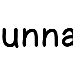 unnamedfont