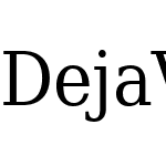 DejaVu Serif Condensed