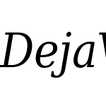 DejaVu Serif Condensed