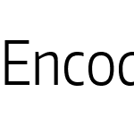 Encode Sans Condensed