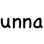 unnamedfont