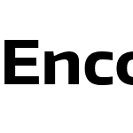 Encode Sans Wide