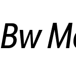 Bw Modelica DEMO