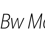 Bw Modelica DEMO