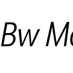 Bw Modelica DEMO