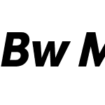 Bw Modelica DEMO