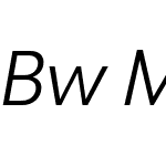 Bw Modelica DEMO