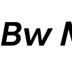 Bw Modelica DEMO