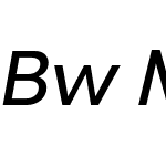 Bw Modelica DEMO