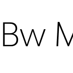 Bw Modelica DEMO