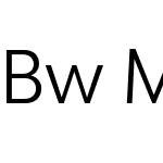 Bw Modelica DEMO