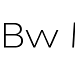 Bw Modelica DEMO