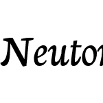 Neuton Cursive