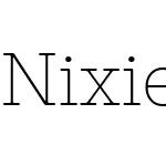 Nixie One