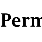 PermianSerifTypeface