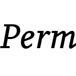 PermianSlabSerifTypeface