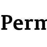 PermianSlabSerifTypeface