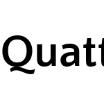 Quattrocento Sans