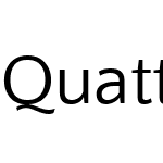 Quattrocento Sans