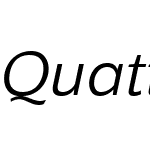 Quattrocento Sans