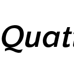 Quattrocento Sans