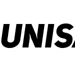 Uni Sans Heavy Caps Italic