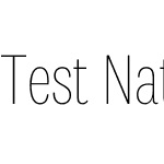 Test National 2 Condensed