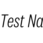 Test National 2 Condensed