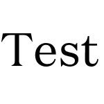 Test Domaine Text