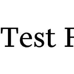 Test Financier Text