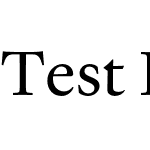 Test Heldane Text