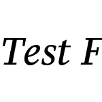 Test Financier Text