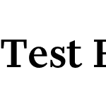 Test Financier Text