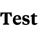 Test Tiempos Text