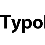 TypoPRO Vegur