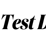 Test Domaine Display Condensed